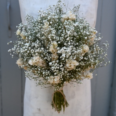 Boho Purity Wedding Bouquet