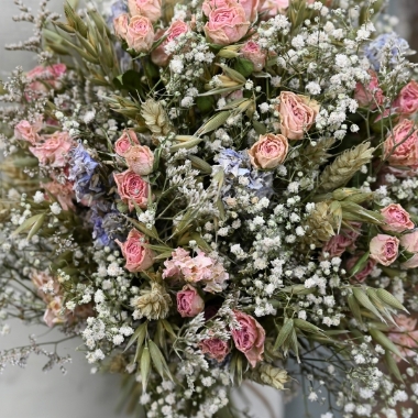 Meadow Pastel Wedding Bouquet