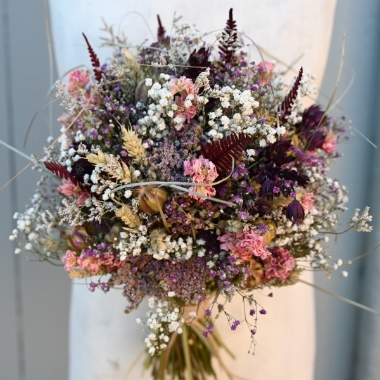 Woodland Berry Wedding Bouquet