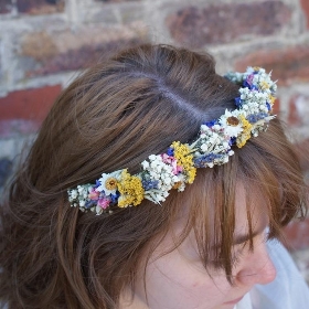 Festival Meadow Dainty Hair Band Crown
