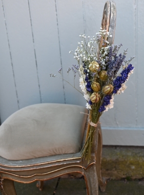 DIY Provence Chair, Cake, Table Decoration Flowers