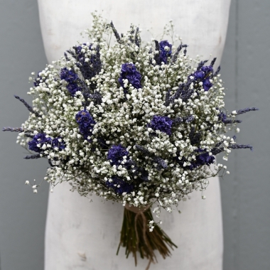 Lavender Twist Blues Wedding Bouquet