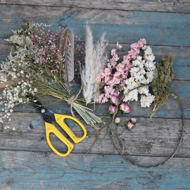 DIY Dried Flower Hair Crown Kit