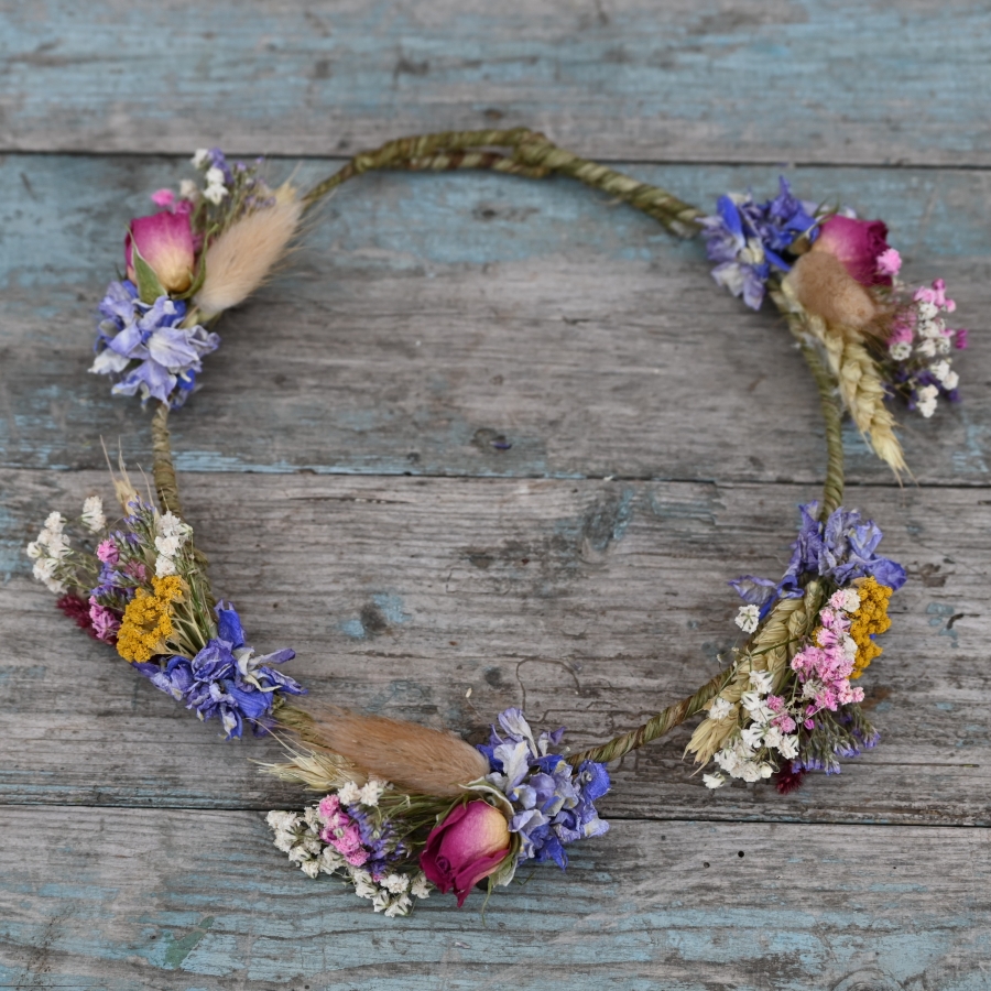 Meadow Mixed Dainty Hair Crown