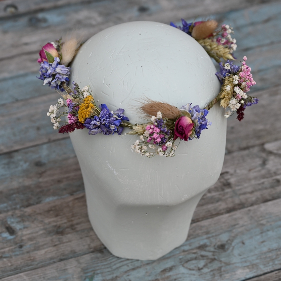 Meadow Mixed Dainty Hair Crown