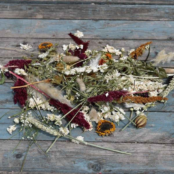 Sunset Dried Flower Off Cuts Craft DIY Large Box