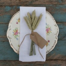 Lavender Napkin Posy 10