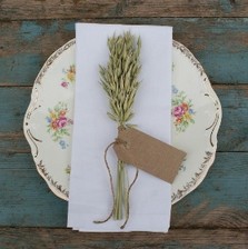 Lavender Napkin Posy 10