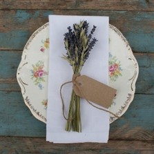 Lavender and Oats Napkin Posy 10