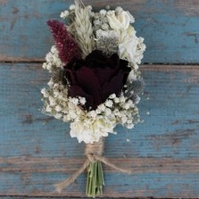 Rustic Winter Buttonhole