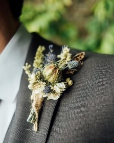 Rustic Autumn Buttonholes