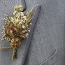 Vintage Romance Buttonhole