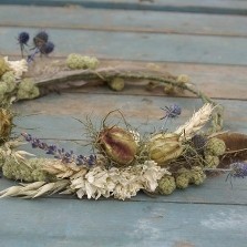 Rustic Autumn Hair Circlet