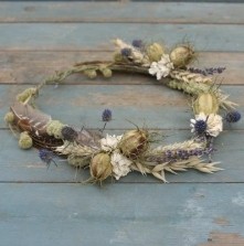 Rustic Autumn Hair Circlet