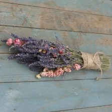 Lavender & Pink Larkspur Posy