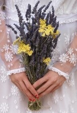 Lavender & Yarrow Posy