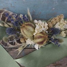 Rustic Autumn Wrist Corsage