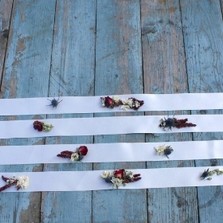 Rustic Winter Cake Ribbons
