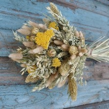 Rustic Yellow Yarrow Bouquet