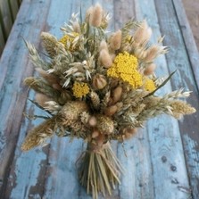 Rustic Yellow Yarrow Bouquet