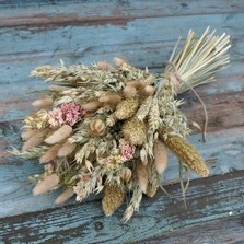 Rustic Pink Larkspur Bouquet