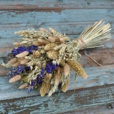 Rustic Blue Larkspur Bouquet