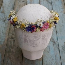 Festival Meadow Half Hair Crown