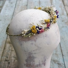 Festival Meadow Half Hair Crown