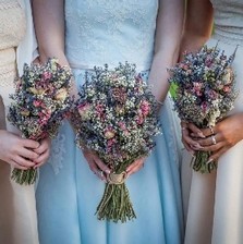 Jewel Rose Garden Wedding Bouquet