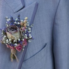 Jewel Rose Garden Buttonhole