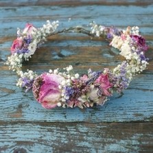 Jewel Rose Garden Hair Circlet