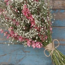 Boho Candyfloss Wedding Bouquet