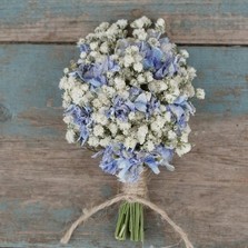 Boho Blues Buttonhole