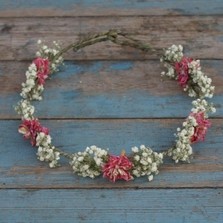 Boho Candyfloss Hair Circlet