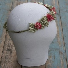 Boho Candyfloss Half Hair Circlet