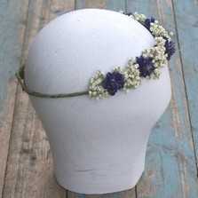 Boho Midnight Half Hair Circlet