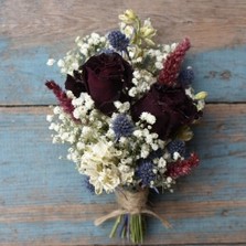 Rustic Winter Lapel Corsages