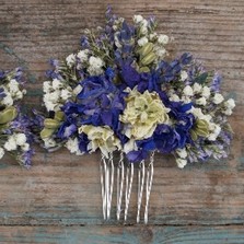 Provence Babys Breath Hair Combs