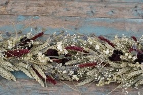 Rustic Winter Top Table 3 Foot  Garland