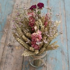 Summer Haze Jam Jar Posy