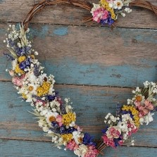 Festival Meadow Hanging Vine Heart