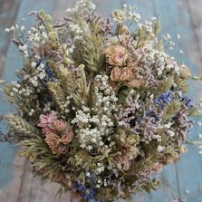 Meadow Pastel Wedding Bouquet