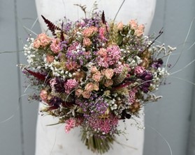 Woodland Berry Wedding Bouquet