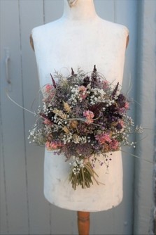 Woodland Berry Wedding Bouquet