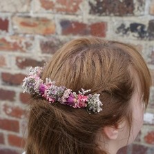 Summer Haze Half Hair Crown with 2 Combs