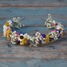 Festival Meadow Dainty Hair Band Crown