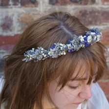 Provence Babys Breath Dainty Hair Band Crown