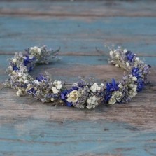 Provence Babys Breath Dainty Hair Band Crown