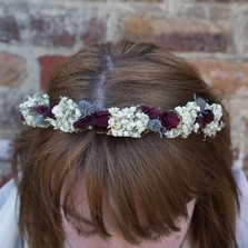 Rustic Winter Dainty Hair Band Crown