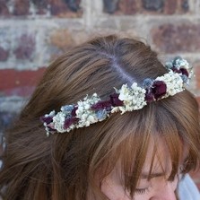 Rustic Winter Dainty Hair Band Crown